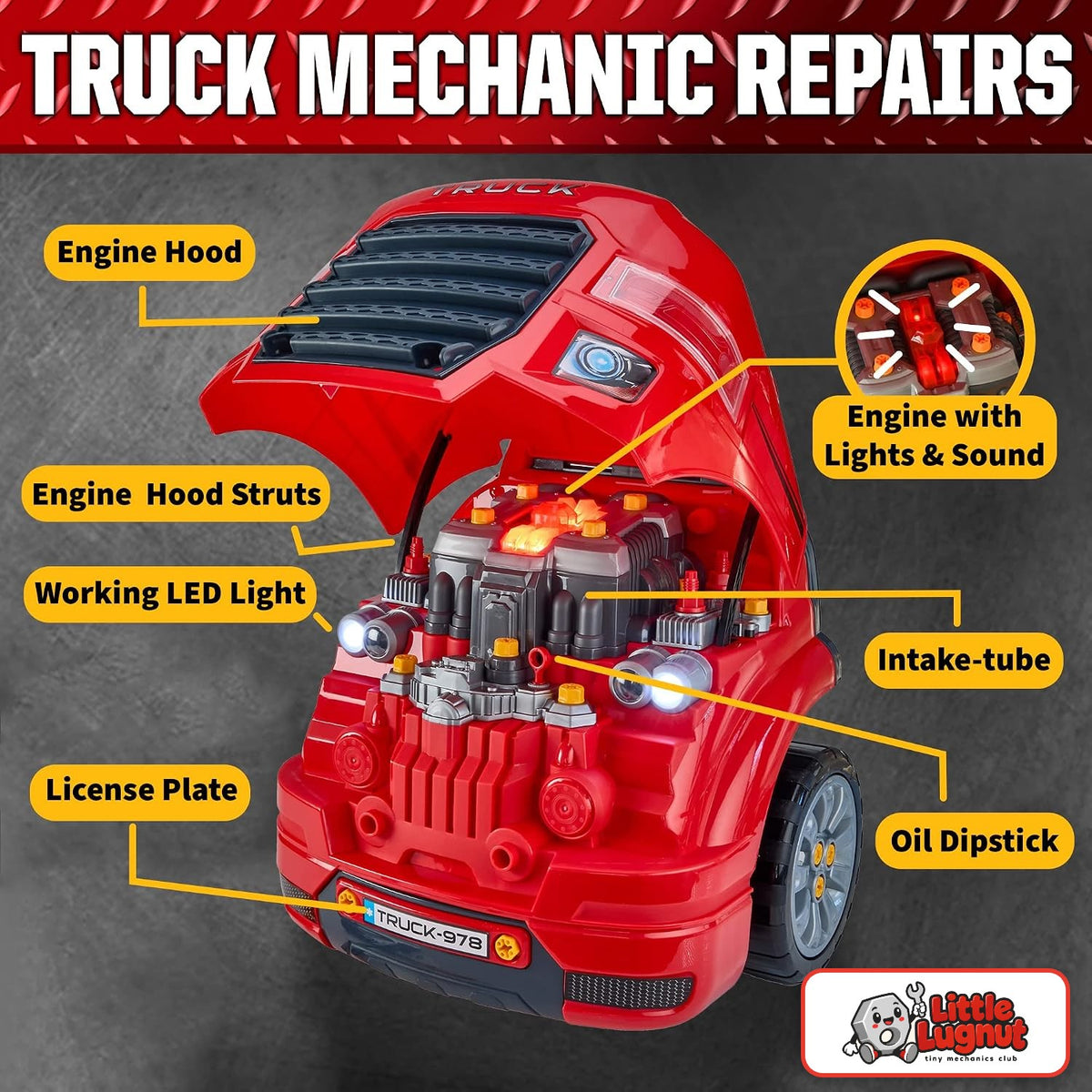 Little Lugnut Mechanic Truck